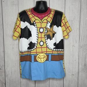 Toy Story Woody Costume T Shirt XL Disney Pixar Sheriff Graphic